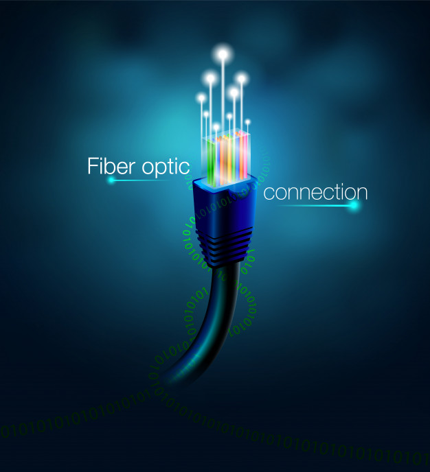 fiber optic connection